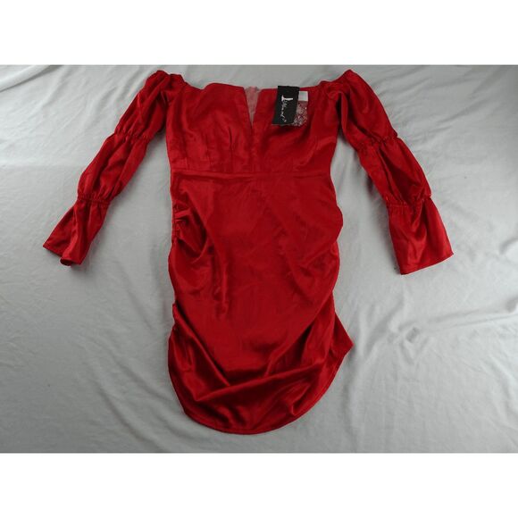Miss ORD Women Red Dress Size S - Picture 1 of 8